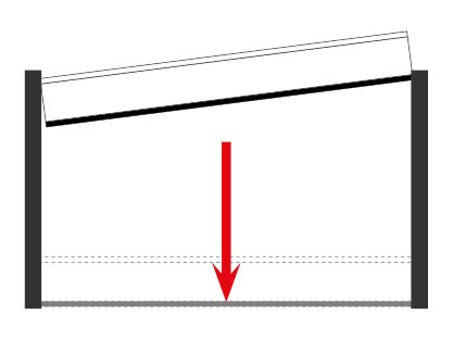 PREFA Protecție împotriva inundațiilor Montarea primului panou de barieră cu garnitură de sol