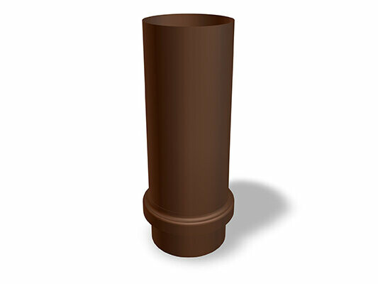 Manșonul glisant PREFA, disponibil în dimensiunile Ø 80, 100 și 120 mm, servește la conectarea flexibilă și sigură a țevilor sistemului de scurgere.