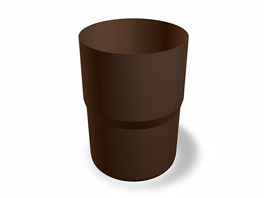 Racorduri pentru țevi PREFA, disponibile în dimensiunile Ø 60, 80, 100, 120 și 150 mm, ideale pentru conectarea țevilor în sisteme de acoperișuri și fațade.