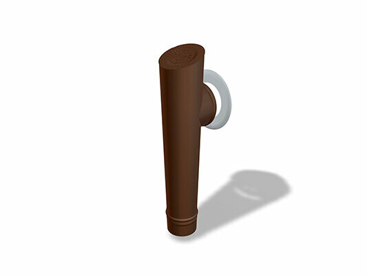 Racord pentru atic rotund PREFA