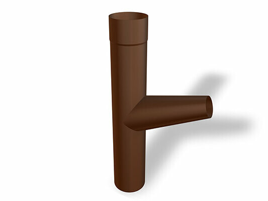 Racord conic PREFA, Ø 100 x 50-75 mm, permite o tranziție flexibilă între țevi de diametre diferite în sistemele de drenaj al acoperișurilor.