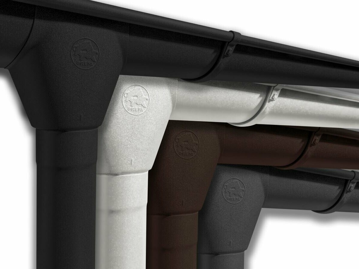 Sistem pluvial PREFA în patru culori noi în P.10